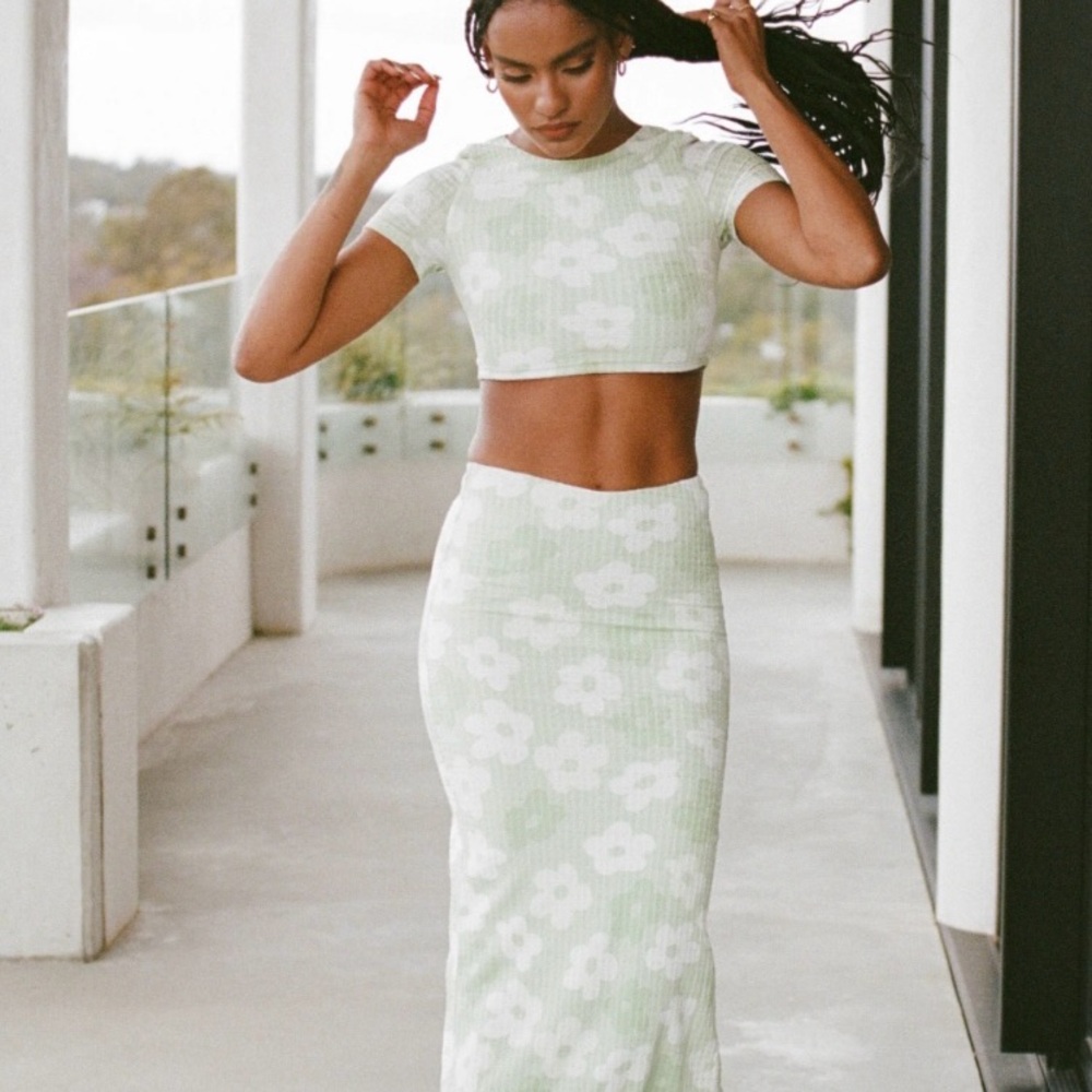 SABO SKIRT two piece set. Esperanza Top and Skirt.
